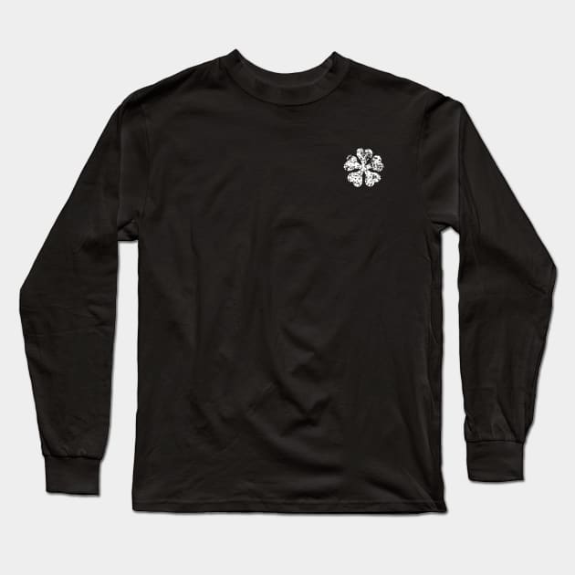 GRAYSCALE CLOVER Long Sleeve T-Shirt by B&E